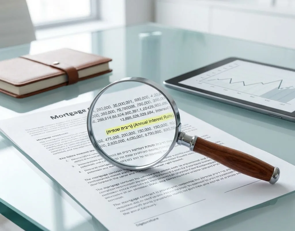 בדיקת עמלות משכנתא