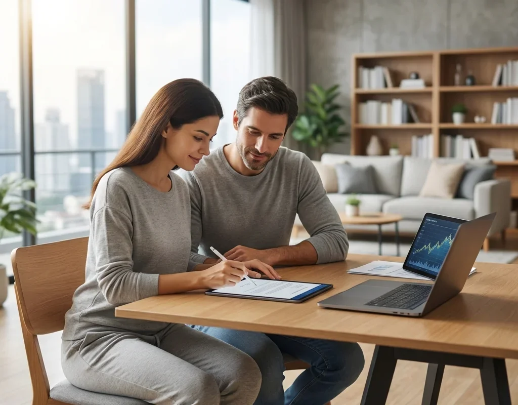 חתימה על חוזה עם אישור עקרוני דיגיטלי | משכנתא בפיג'מה