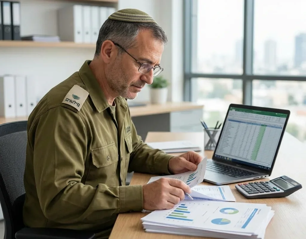 חישוב הכנסות למילואימניקים במשכנתא | משכנתא בפיג'מה