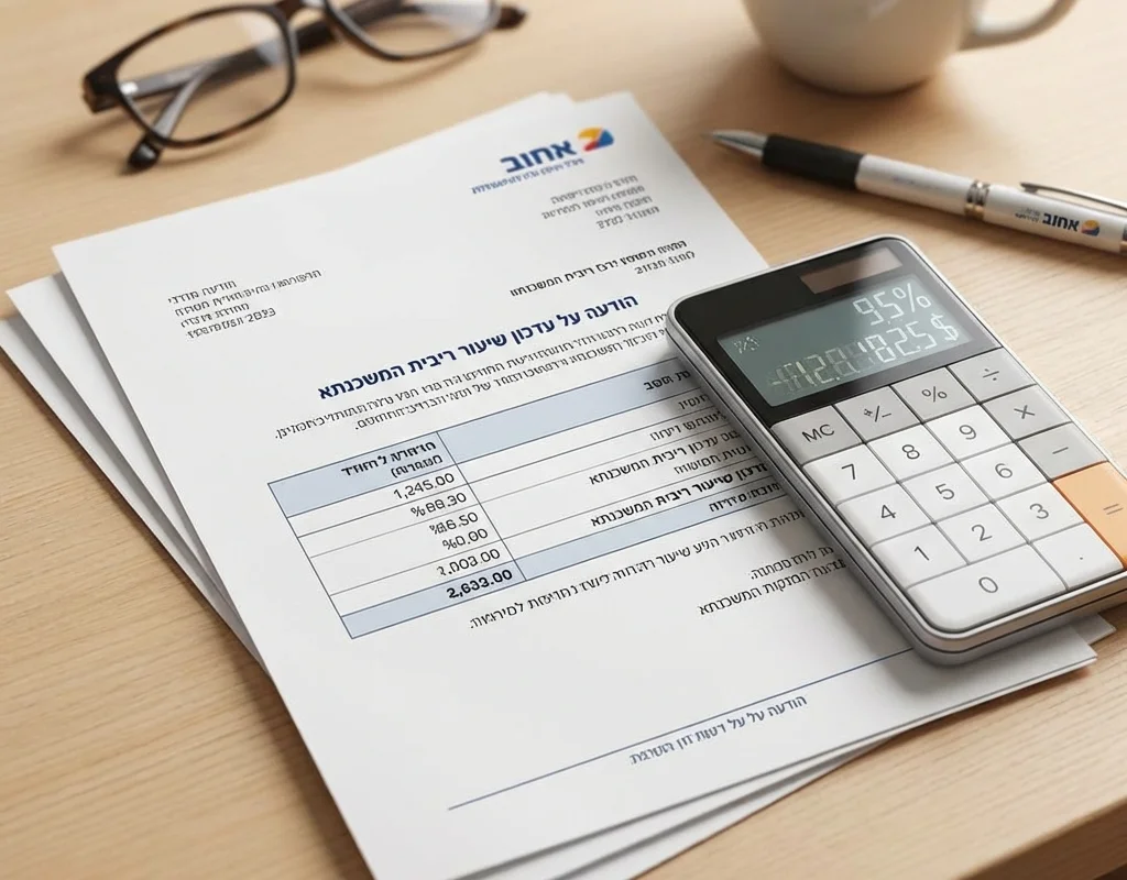 תחנת עדכון ריבית משכנתא