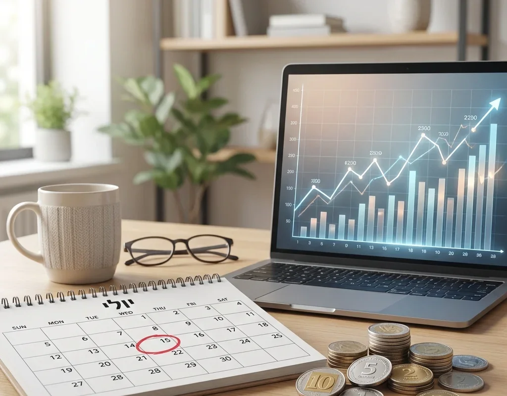 פרסום המדד בכל 15 לחודש והשפעתו על המשכנתא