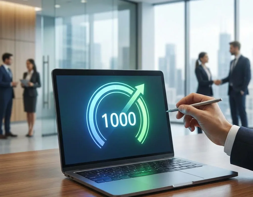 איך מגיעים לציון אשראי מקסימאלי של 1,000 נקודות?