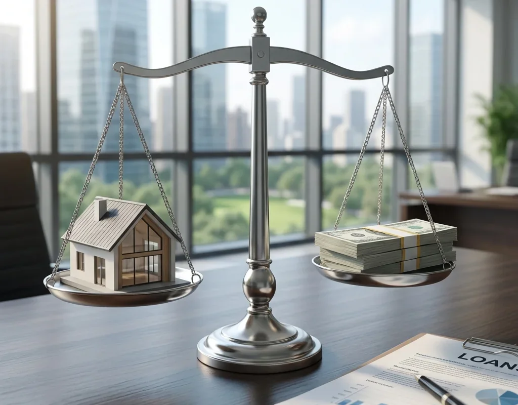 הלוואה רגילה או משכנתא לסכום קטן?