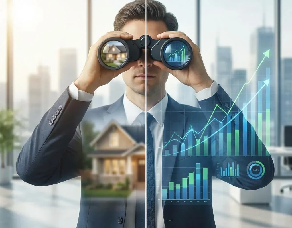 מה שרואים מכאן לא רואים משם - הפער בין הלווה לבנק