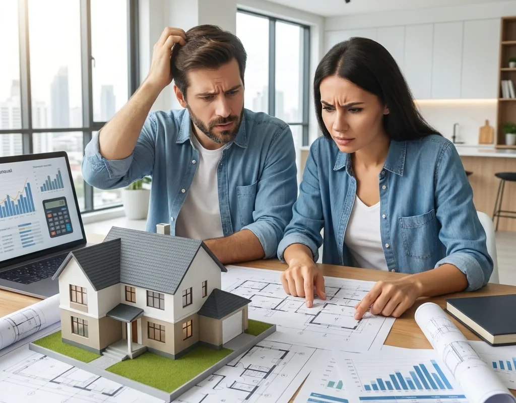 התלבטות בבחירת דירה בהנחה