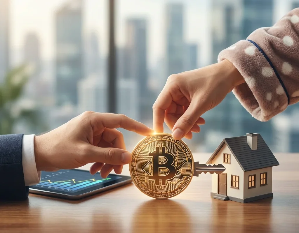 משכנתא וקריפטו