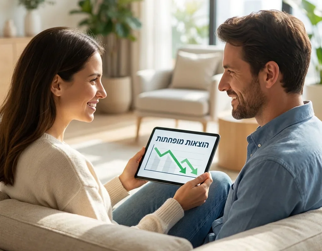 ירידה בהחזר החודשי במשכנתא | משכנתא בפיג'מה